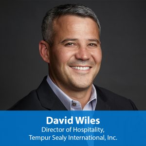 David Wiles, Director of Hospitality at Tempur Sealy International, Inc.